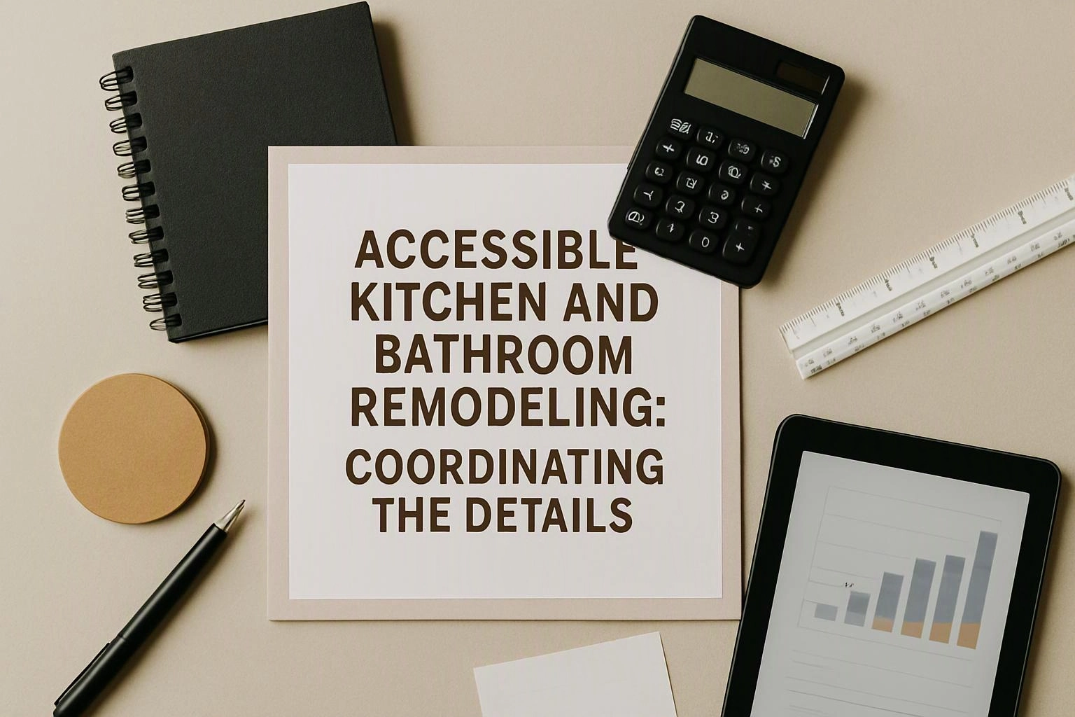Accessible Kitchen and Bathroom Remodeling: Coordinating the Details