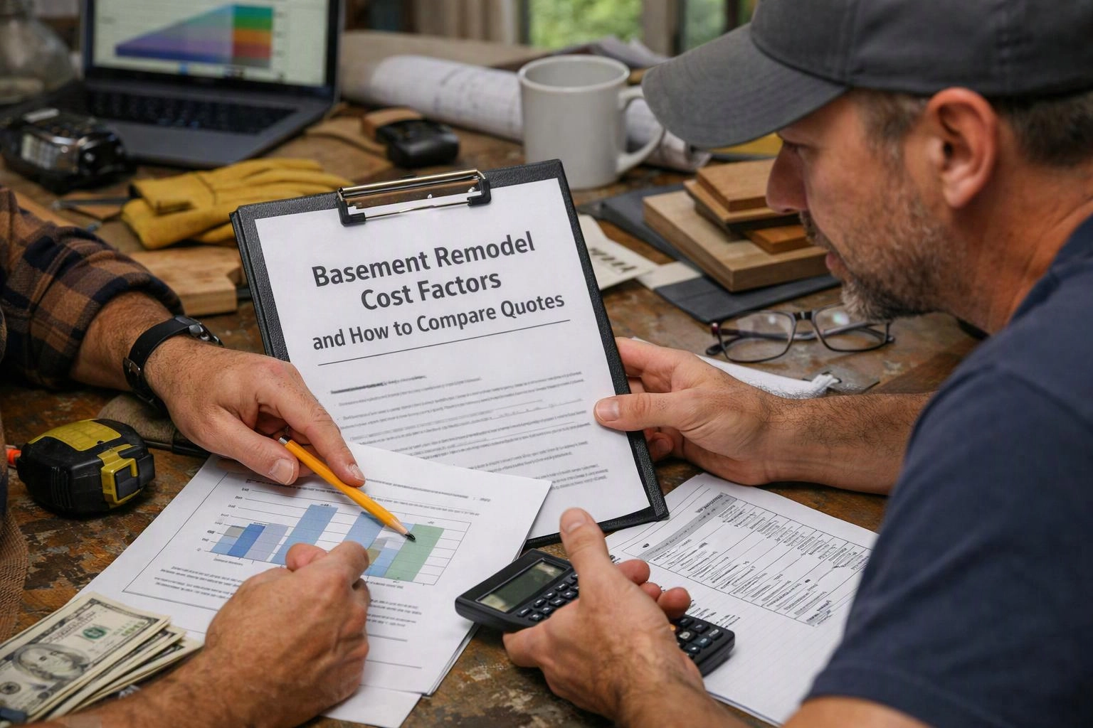 Basement Remodel Cost Factors and How to Compare Quotes in North Bend, Washington