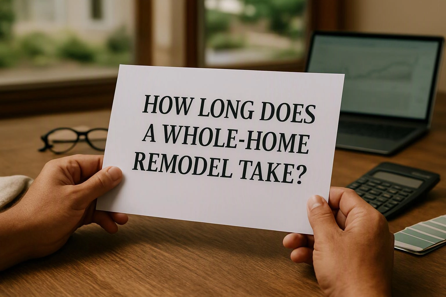 How Long Does a Whole-Home Remodel Take?
