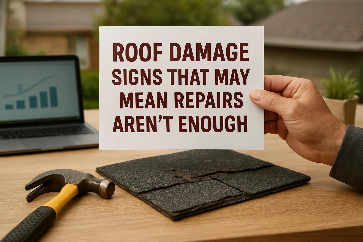 Roof Damage Signs That May Mean Repairs Aren’t Enough