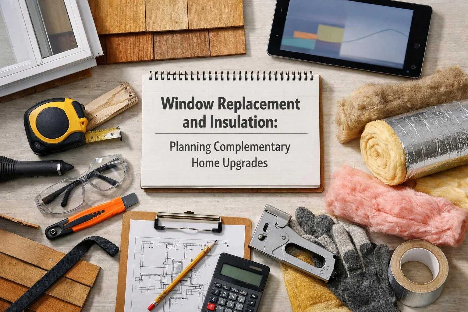 Window Replacement and Insulation: Planning Complementary Home Upgrades